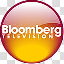 Television Channel logo icons, Bloomberg transparent background PNG clipart
