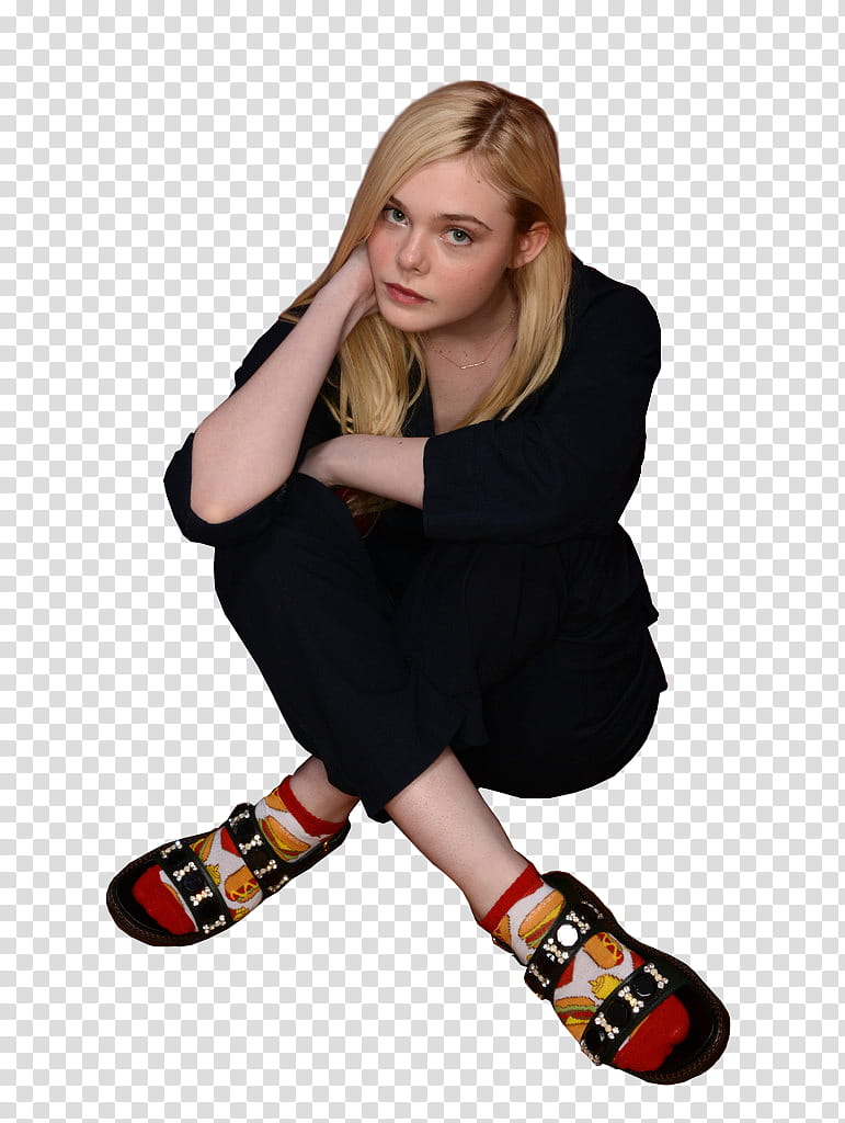 Elle Fanning transparent background PNG clipart