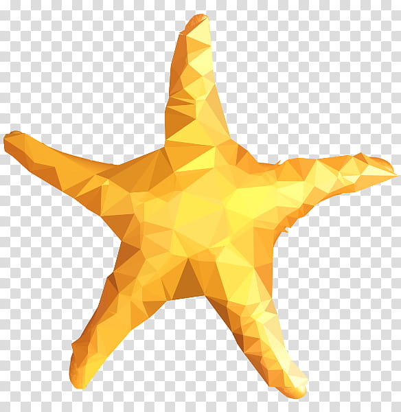 Yellow Star, Sea, Beach, Seashell, Starfish, Orange transparent background PNG clipart