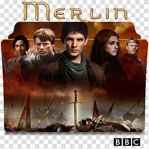 Merlin series and season folder icons, Merlin ( transparent background PNG clipart