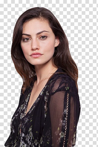 PHOEBE TONKIN  S, woman in black top posing for transparent background PNG clipart
