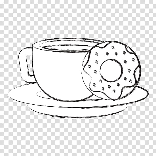 Book Drawing, Coffee Cup, Line Art, M02csf, Saucer, Cartoon, Tableware, Kitchen transparent background PNG clipart