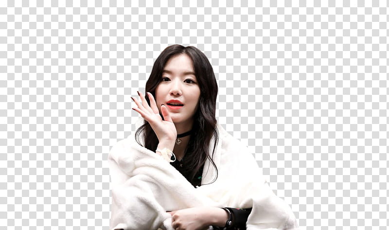Shuhua, woman in white coat transparent background PNG clipart