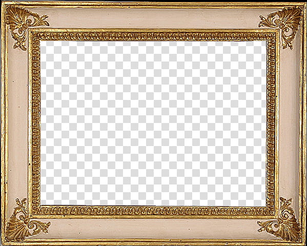 Antique Frames s, square brown frame transparent background PNG clipart