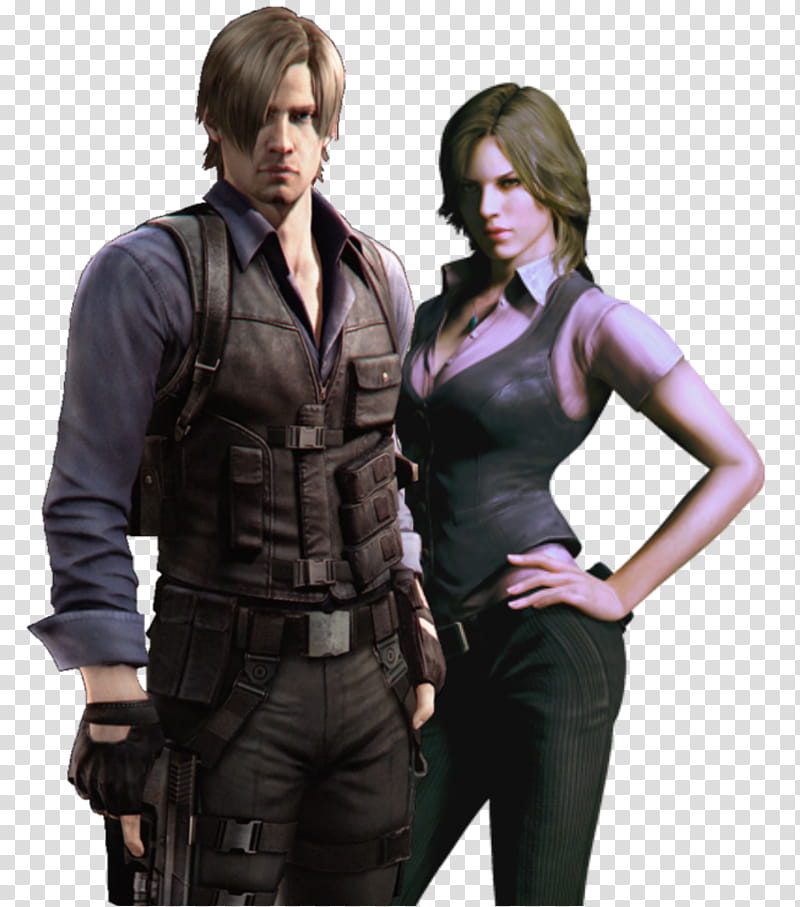 Leon S Kennedy And Helena Harper transparent background PNG clipart