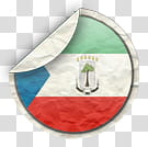 world flags, Equatorial Guinea icon transparent background PNG clipart
