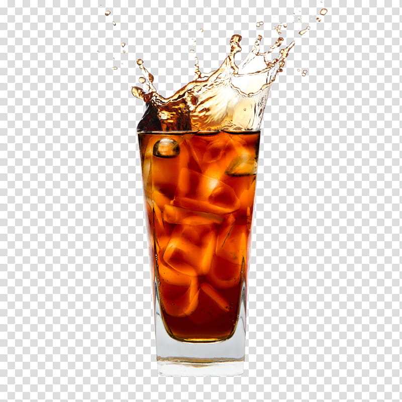 Juice, Fizzy Drinks, Cola, Advertising, Cuba Libre, Long Island Iced Tea, Non Alcoholic Beverage, Cocktail Garnish, Highball Glass, Black Russian transparent background PNG clipart