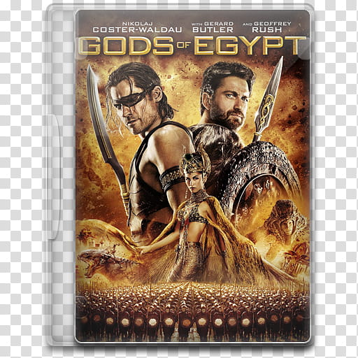 Movie Icon Mega , Gods of Egypt, Gods of Egypt DVD case transparent background PNG clipart