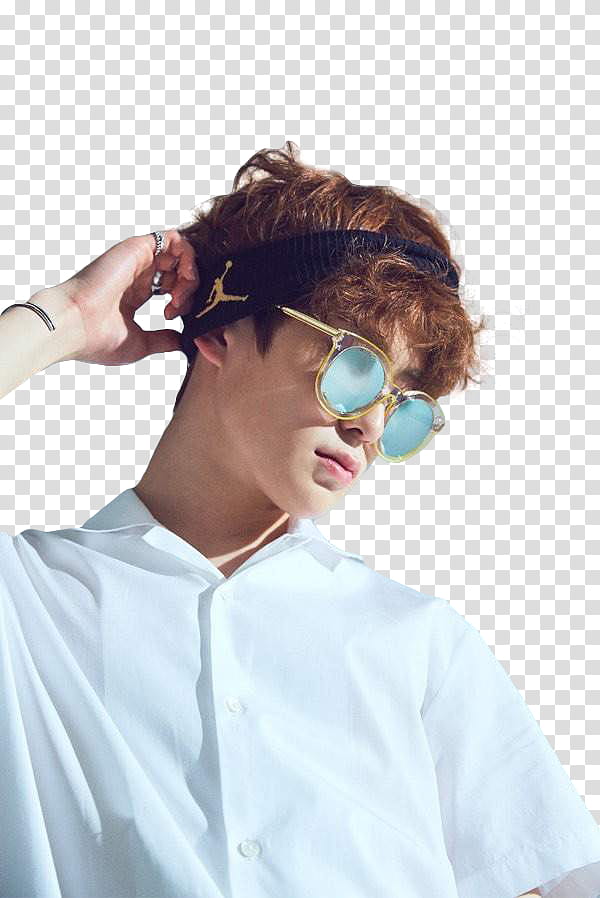Jaehyun NCT The th Sense, man holding his head with right hand transparent background PNG clipart