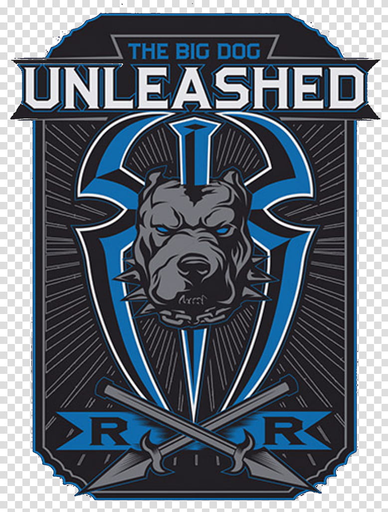 Roman Reigns &#;Big Dog Unleashed&#;  Logo transparent background PNG clipart