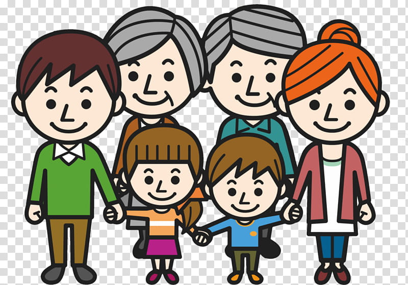 large group of children clip art