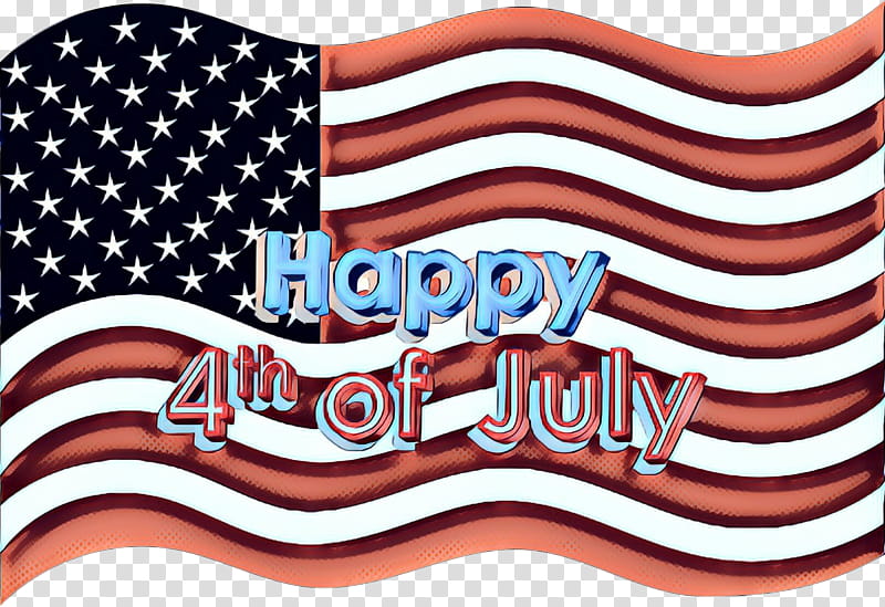 Independence Day Text, Pop Art, Retro, Vintage, United States, Flag Of The United States, Make America Great Again, July 4 transparent background PNG clipart