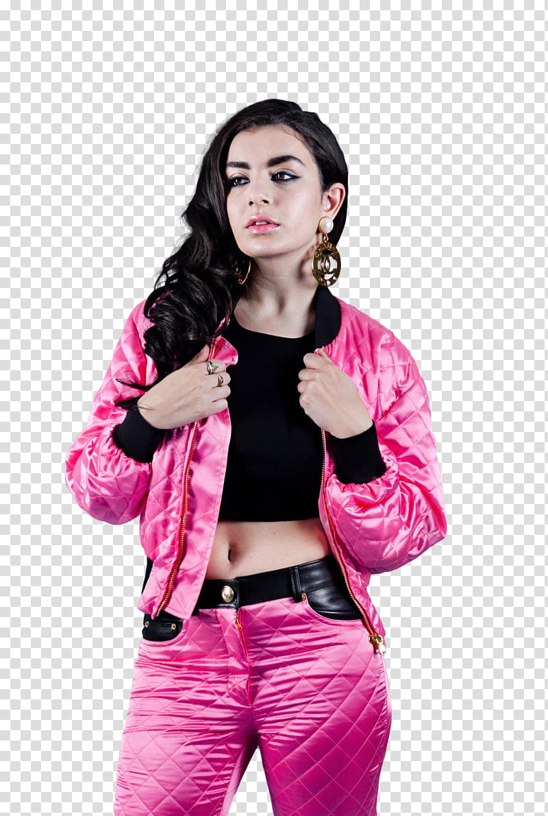 CHARLI XCX,  transparent background PNG clipart