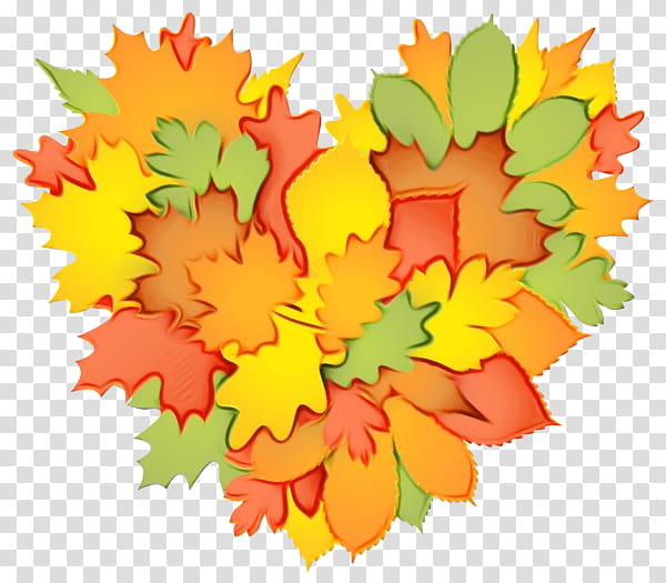Watercolor Floral, Paint, Wet Ink, Floral Design, Yellow, Maple Leaf, Petal, Tree transparent background PNG clipart