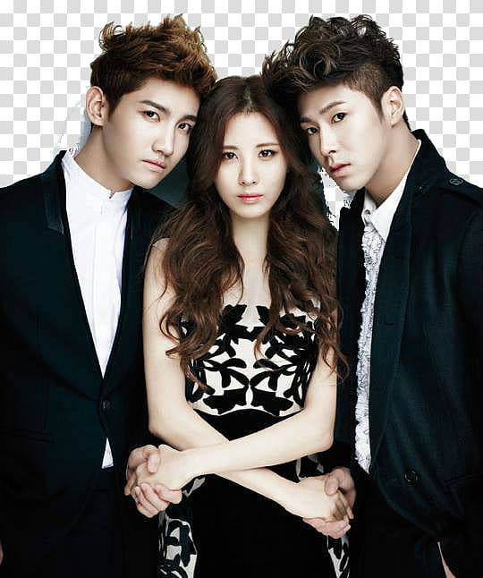 TVXQ And Seohyun transparent background PNG clipart