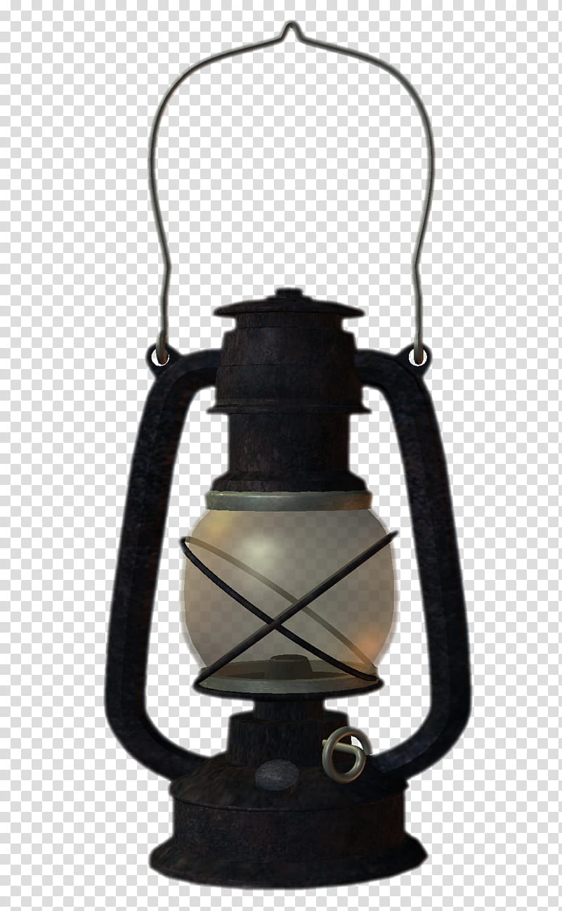 D Lanterns, black kerosene lamp transparent background PNG clipart