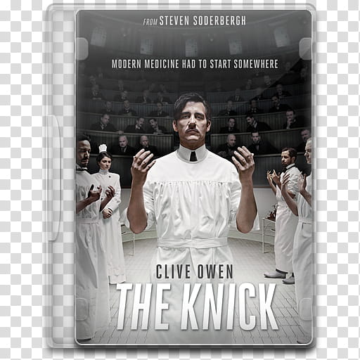 TV Show Icon Mega , The Knick, The Knick DVD case transparent background PNG clipart