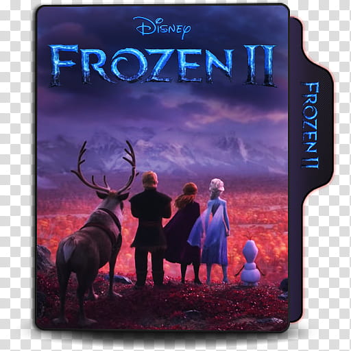 Frozen  Frozen II  Movie Folder Icon , Frozen  () transparent background PNG clipart