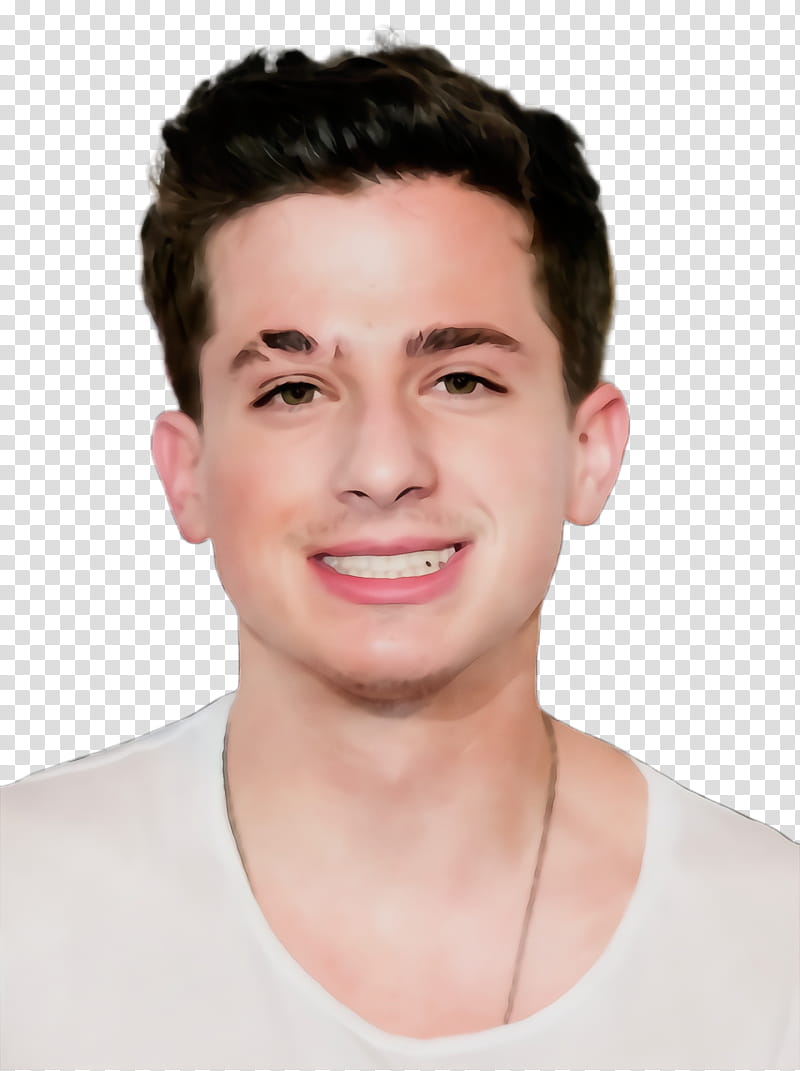 Tooth, Watercolor, Paint, Wet Ink, Charlie Puth, Singer, Attention, Singersongwriter transparent background PNG clipart