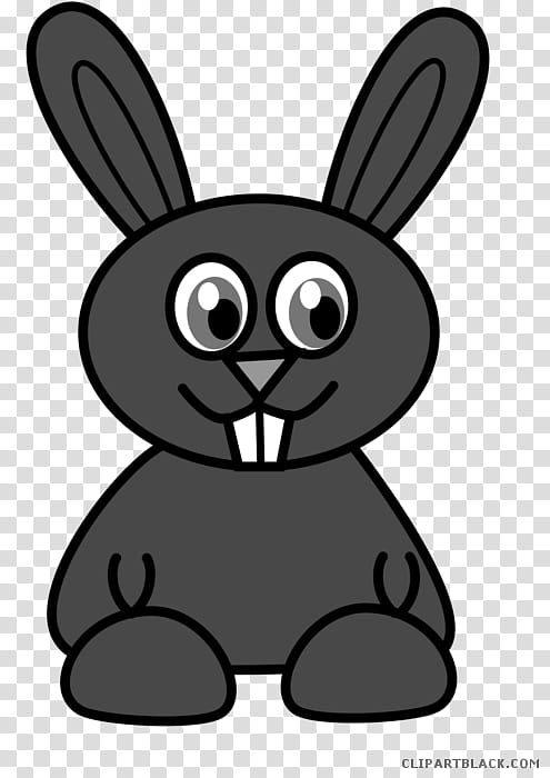 Easter Bunny, Rabbit, Drawing, Cartoon, Animal, Rabbits Foot, Silhouette, Black transparent background PNG clipart