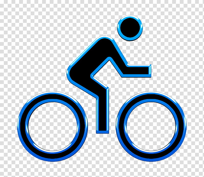 bike icon directions icon, Text, Line, Symbol, Electric Blue, Number transparent background PNG clipart