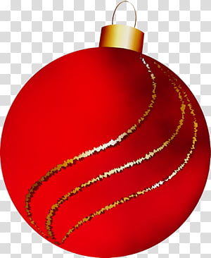 Christmas ornament, Watercolor, Paint, Wet Ink, Red, Christmas Decoration, Ball, Holiday Ornament transparent background PNG clipart thumbnail
