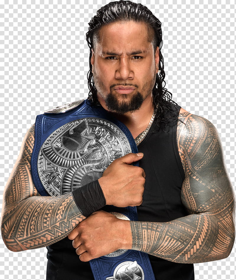 Jimmy Uso  SmackdownLIVE Tag Team Champion transparent background PNG clipart