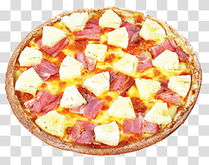 Dive Into The Pineapple Paradise Of Hawaiian Pizza, Hawaiian Pizza, Fast  Food, Real Pizza PNG Transparent Image and Clipart for Free Download