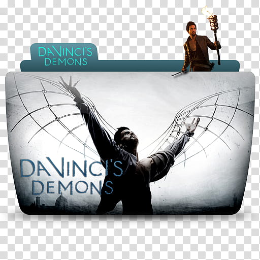 TV Folder Icons ColorFlow Set , Da Vincis Demons, Da Vinci's Demons file folder transparent background PNG clipart