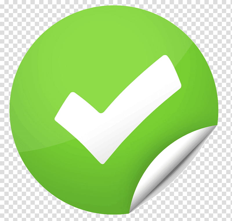 Green Check Mark Icon, X Mark, Icon Design, Logo, Yellow, Symbol, Circle, Grass transparent background PNG clipart