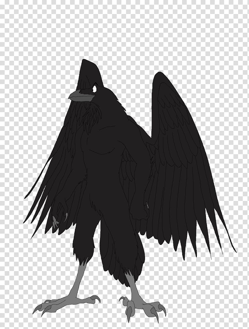 Drawing Of Family, Artist, Crow, Common Raven, Science Fiction, Silhouette, Steampunk, Beak transparent background PNG clipart