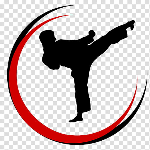 Taekwondo, Karate, Shotokan, Kick, Martial Arts, Ninja, Chinese Martial Arts,  Silhouette transparent background PNG clipart | HiClipart