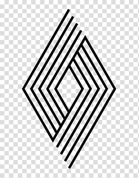 LIKES, black diamond logo transparent background PNG clipart