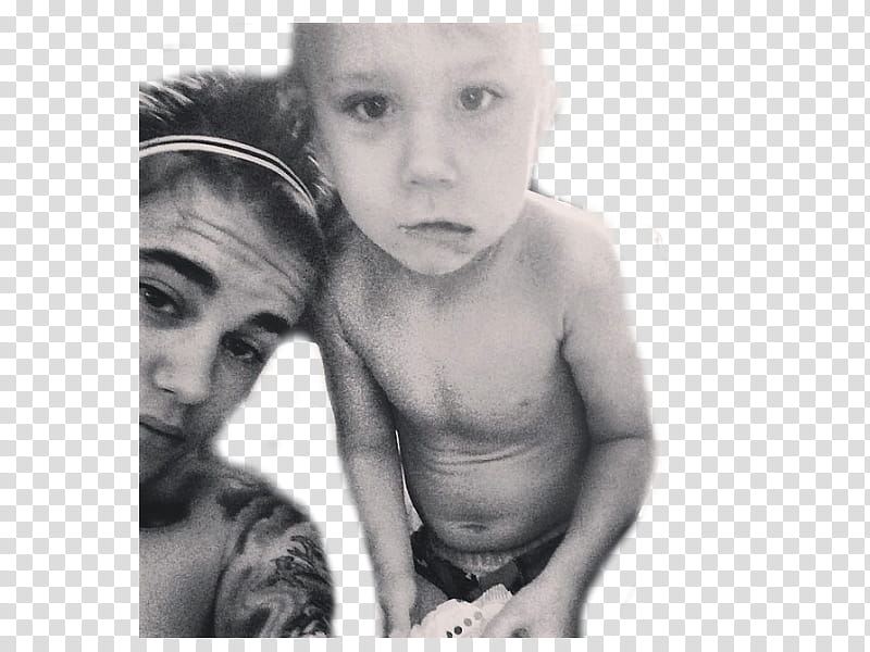 Jaxon y Justin Bieber transparent background PNG clipart