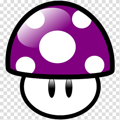 Magic Mushroom s, purple icon transparent background PNG clipart
