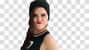 women's black sleeveless top transparent background PNG clipart thumbnail