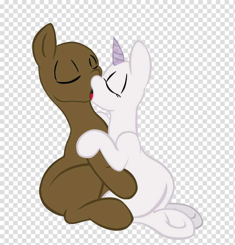 base kiss Sweetie Belle and Button transparent background PNG clipart