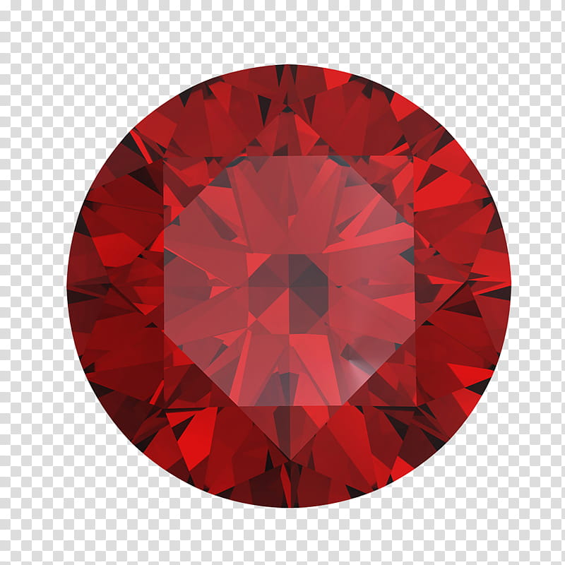 DVL PRY S, round red crystal transparent background PNG clipart