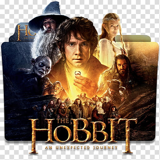 The Hobbit Folder Icon Collection, The Hobbit An Unexpected Journey transparent background PNG clipart