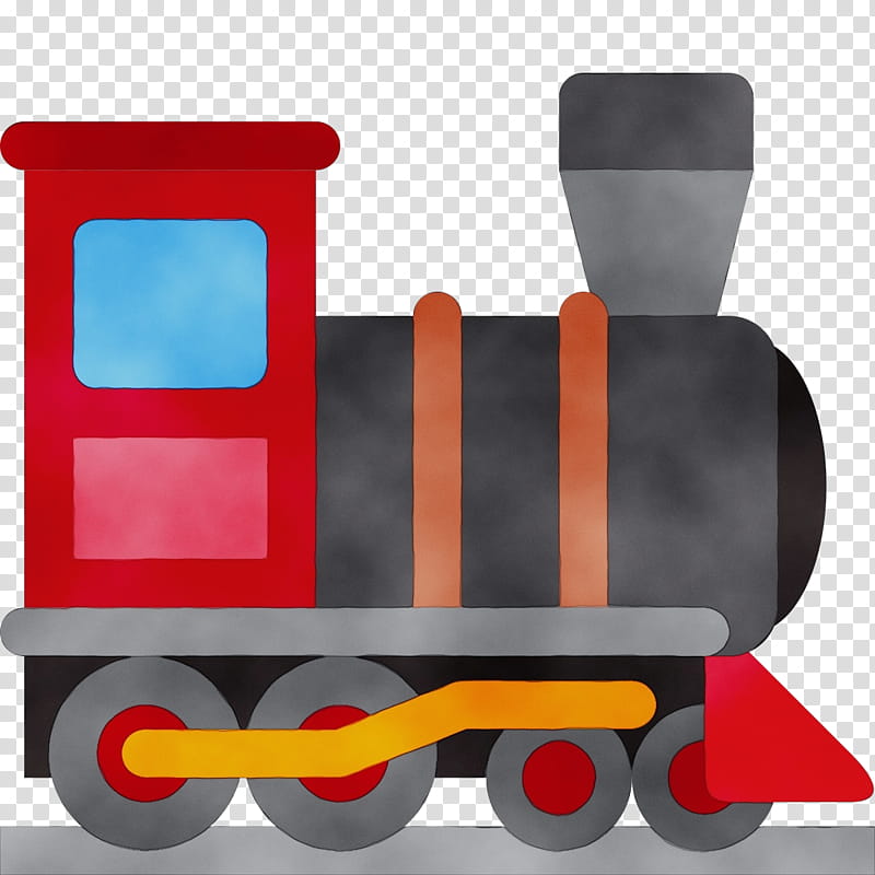 transport rolling vehicle rolling locomotive, Watercolor, Paint, Wet Ink, Rolling , Train, Railroad Car transparent background PNG clipart