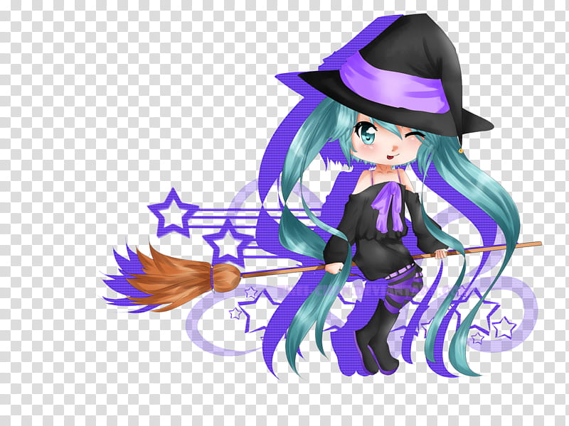 witch on a broom by slag-02 on DeviantArt
