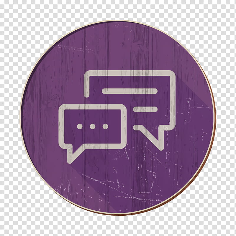 chat icon online icon social market icon, Web Icon, Web Page Icon, Purple, Violet, Text, Lavender, Logo transparent background PNG clipart