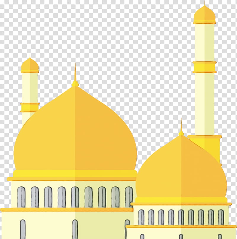 Ramadan, Mosque, Badshahi Mosque, London Central Mosque, Quran, Dome, Salah, Yellow transparent background PNG clipart