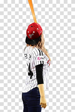 RENDER TWICE MOMO, woman wearing white and black