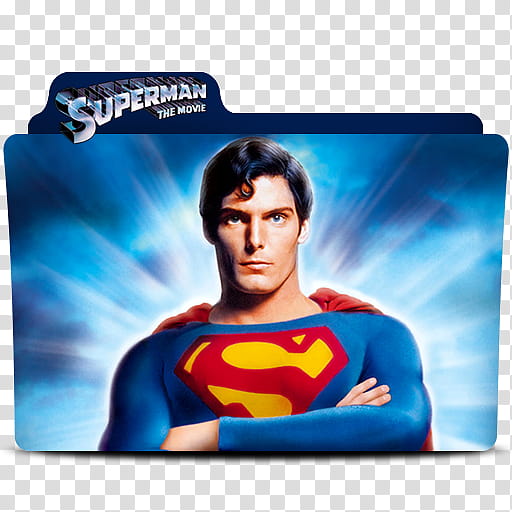 Superman I  Folder Icon, Superman I  transparent background PNG clipart