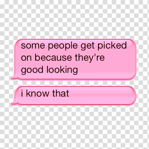 AESTHETIC S , some people get picked on because they're good looking text overlay transparent background PNG clipart