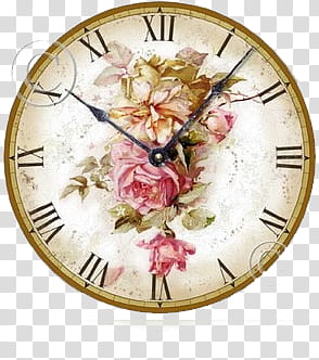 wall clock at : transparent background PNG clipart