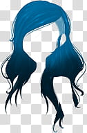 Bases Y Ropa de Sucrette Actualizado, blue hair transparent background PNG clipart