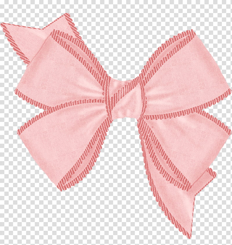 pink bow decor transparent background PNG clipart