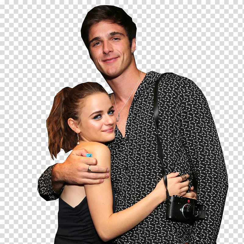 Joey King Y Jacob Elordi transparent background PNG clipart